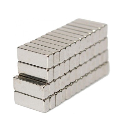 Bulk Rare Earth strong magnet Square magnetic block magnets for bag