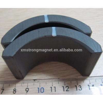 wholesale Arc ferrite magnet , curve ferrite magnet , ferrite motor magnet