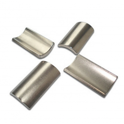 Custom Shape Rare earth Strong Customized Neodymium Arc Magnets for sale